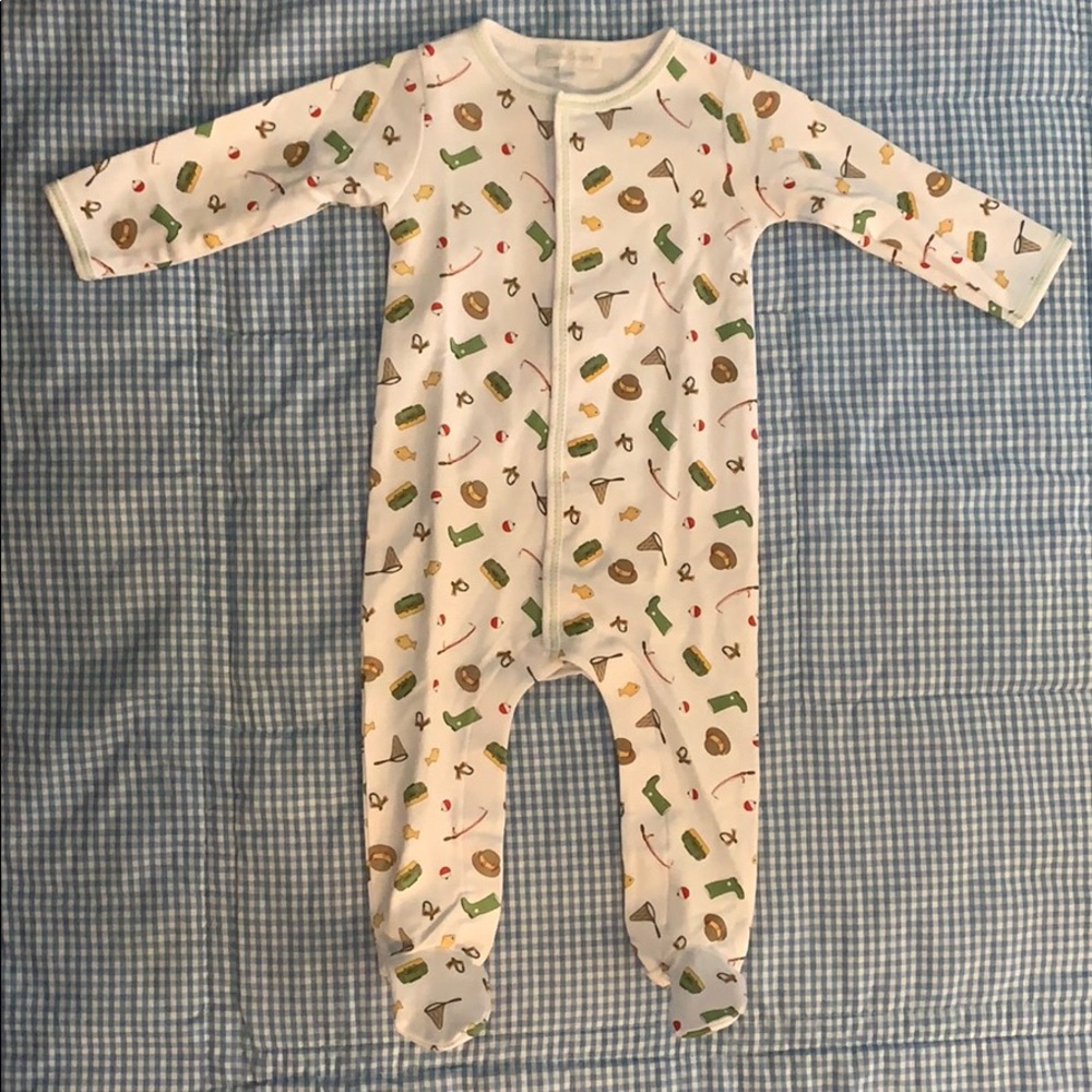 Magnolia Baby NWOT Baby Boy Fishing Footie, 6M